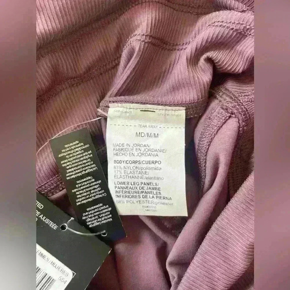 Under Armour Fitted High Rise Ankle Legging Purple NWT - Picture 9 of 11